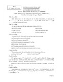 Đề thi kết thúc học phần học kì 2 môn Hóa học phức chất năm 2021-2022 có đáp án - Trường ĐH Đồng Tháp