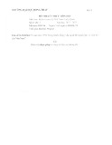 Đề thi kết thúc học phần học kì 2 môn Lịch sử quan hệ Việt Nam-Trung Quốc năm 2021-2022 có đáp án - Trường ĐH Đồng Tháp