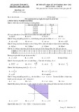 Đề thi giữa học kỳ 2 môn Toán lớp 10 năm 2020-2021 có đáp án - Trường THPT Liên Sơn (Mã đề 132)