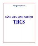 Sáng kiến kinh nghiệm THCS: Biểu đồ khí hậu và phương pháp sử dụng trong dạy học môn Địa lí ở trường trung học cơ sở