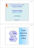 Bài giảng Thông tin di động: Truyền sóng trong thông tin di động - TS. Đỗ Trọng Tuấn