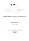 Master's thesis of Engineering: Examining changes in sensitivity and functionality of mechanosensitive ion channel protein Piezo 1 exposed to low-level radiofrequency radiation