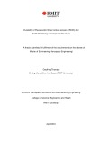 Master's thesis of Engineering (Aerospace Engineering):