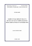 Luận án Tiến sĩ Y học: Nghiên cứu đặc điểm kỹ thuật và kết quả tái tạo lưu thông mạch máu trong ghép gan phải từ người hiến sống