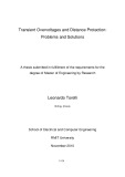 Master's thesis of Engineering: Transient overvoltages and distance protection: problems and solutions
