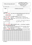 Đề thi học kì 1 môn Lịch sử và Địa lí lớp 5 năm 2022-2023 có đáp án - Trường Tiểu học Hưng Phúc