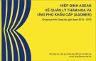 Hiệp định ASEAN về quản lý thảm họa và ứng phó khẩn cấp (AADMER) giai đoạn 2010-2015