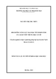 Tóm tắt Luận án Tiến sĩ Khoa học giáo dục: Bồi dưỡng năng lực dạy học tích hợp STEM của giáo viên trung học cơ sở