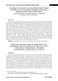 Lựa chọn và ứng dụng các test đánh giá thực trạng sức bền của nam vận động viên đội tuyển Futsal Trường đại học Quốc tế Hồng Bàng