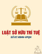 Luật số 07/VBHN-VPQH - Luật Sở hữu trí tuệ 2019