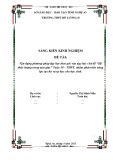 Sáng kiến kinh nghiệm THPT: Vận dụng phương pháp dạy học theo góc vào dạy học chủ đề Hệ thức lượng trong tam giác Toán 10 – THPT, nhằm phát triển năng lực tự chủ và tự học cho học sinh