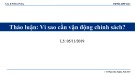 Bài giảng Luật và chính sách công: Bài 5 - Phạm Duy Nghĩa (Năm 2019)