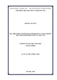 Luận án Tiến sĩ Địa chất học: Đặc điểm tính chuyên hóa sinh khoáng và mức độ bóc mòn granitoid khối Ngọc Tụ, Kon Tum