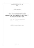 Tóm tắt Luận án Tiến sĩ Toán học: Tính chất định tính nghiệm của một số lớp phương trình elliptic và parabolic phân thứ