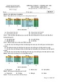 Đề thi học kì 1 môn Tin học lớp 11 năm 2023-2024 - Trường PTDTNT THCS&THPT Nước Oa