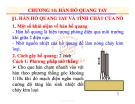 Bài giảng Kỹ thuật chế tạo 2: Chương 14