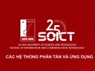 Bài giảng Các hệ thống phân tán và ứng dụng: Chương 4 - TS. Đặng Tuấn Linh