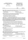 Đề thi giữa học kì 2 môn Lịch sử lớp 12 năm 2023-2024 - Trường PTDTNT THCS&THPT Nước Oa