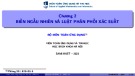 Bài giảng Xác suất thống kê: Chương 2.1 - Biến ngẫu nhiên