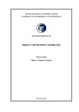 Master thesis Computer Science: Object movement modeling