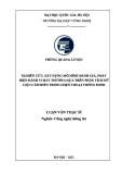 Luận văn Thạc sĩ Công nghệ thông tin: Nghiên cứu, xây dựng mô hình đánh giá, phát hiện hành vi bất thường dựa trên phân tích dữ liệu cảm biến trong điện thoại thông minh