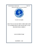 Luận án Tiến sĩ Y học: Phản ứng da nặng do thuốc chống động kinh và vai trò dự báo của HLA-B*15:02, HLA-A*31:01, thụ thể tế bào lympho T