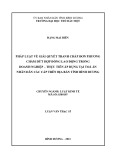 Luận văn Thạc sĩ Luật kinh tế: Pháp luật về giải quyết tranh chấp đơn phương chấm dứt hợp đồng lao động trong doanh nghiệp – Thực tiễn áp dụng tại Tòa án nhân dân các cấp trên địa bàn tỉnh Bình Dương