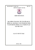 Luận án Tiến sĩ Y học: Đặc điểm lâm sàng, yếu tố liên quan bệnh lậu; độ nhạy cảm với kháng sinh và gen kháng thuốc của vi khuẩn lậu tại Việt Nam