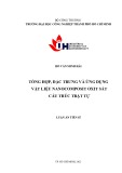 Luận án Tiến sĩ Kỹ thuật Hóa học: Tổng hợp, đặc trưng và ứng dụng vật liệu nanocomposit oxit sắt cấu trúc trật tự