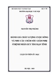 Luận án Tiến sĩ Y học: Đánh giá chất lượng cuộc sống và nhu cầu chăm sóc giảm nhẹ ở bệnh nhân suy tim mạn tính
