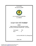 Luận văn tốt nghiệp: Công tác quản lý Thuế thu nhập cá nhân tại Chi cục Thuế quận Thanh Xuân – TP. Hà Nội