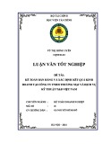 Luận văn tốt nghiệp: Kế toán bán hàng và xác định kết quả kinh doanh tại Công ty TNHH thương mại và dịch vụ kỹ thuật T&B Việt Nam