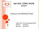 Bài giảng Hệ thống cơ điện tử 1: Chương 6 - TS. Dương Quang Khánh