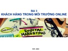 Bài giảng Marketing kỹ thuật số: Chương 3 - Nguyễn Vũ Quân