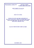 Luận án Tiến sĩ Thủy sinh vật học: Đánh giá nguồn lợi ghẹ xanh Portunus pelagicus (Linnaeus, 1758) ở vùng biển Kiên Giang làm cơ sở khoa học cho việc quản lý nghề khai thác ghẹ bền vững