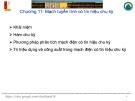 Bài giảng Lý thuyết mạch điện 1: Chương 11 - TS. Trần Thị Thảo