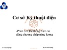 Bài giảng Cơ sở kỹ thuật điện: Bài 4