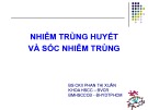 Bài giảng Nhiễm trùng huyết và sốc nhiễm trùng - BS.CKII Phan Thị Xuân