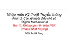 Bài giảng Nhập môn Kỹ thuật truyền thông: Bài 10 - PGS. Tạ Hải Tùng