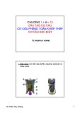 Bài giảng Nguyên lý máy: Chương 1+8+13 - TS. Phạm Huy Hoàng