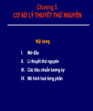 Bài giảng Kỹ thuật thủy khí: Chương 5 - Đang Thế Ba