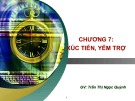 Bài giảng Nguyên lý marketing: Chương 7 - Trần Thị Ngọc Quỳnh