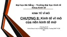 Bài giảng Kinh tế vĩ mô: Chương 8.1 - Trường ĐH Kinh tế Đà Nẵng