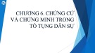 Bài giảng Luật tố tụng dân sự: Chương 6 - Mai Hoàng Phước