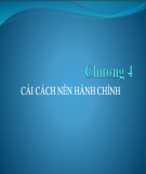 Bài giảng Quản trị công: Chương 4 - Lê Trường Hải