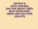 Bài giảng Lịch sử Đảng Cộng sản Việt Nam: Chương 2 - Tạ Châu Phú