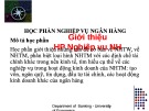 Bài giảng Nghiệp vụ ngân hàng: Chương 0