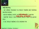 Bài giảng Nghiệp vụ ngân hàng: Chương 1
