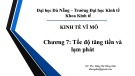Bài giảng Kinh tế vĩ mô: Chương 7 - ThS. Đặng Thị Hồng Dân