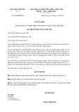 Quyết định số 1944/QĐ-BCT năm 2024
